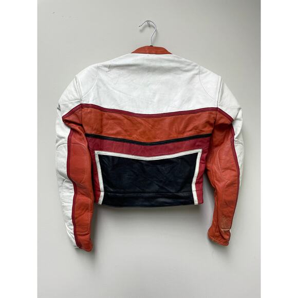 GENUINE LEATHER nascar Racing jacket Women size small - Picture 12 of 12